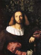 Palma Vecchio Portrait of a Poet oil painting reproduction